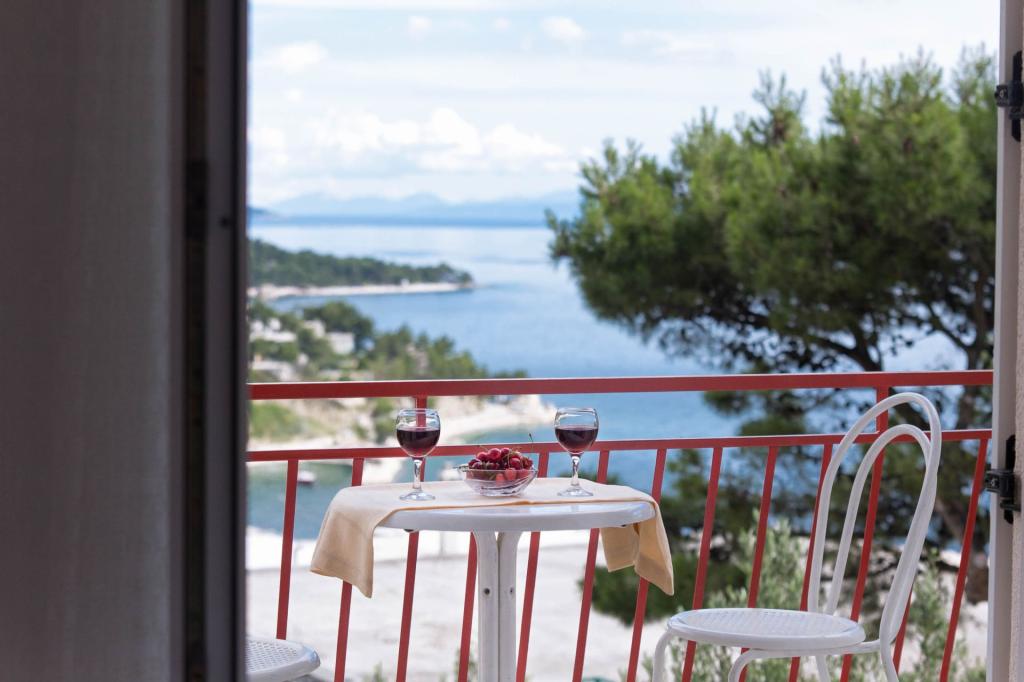 balcony - apartment Villa Arija, Brela