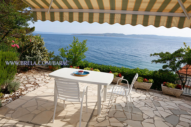apartments Bara�, Brela - veranda