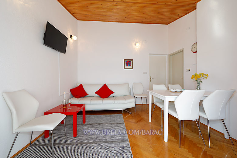 apartments Bara�, Brela - living room