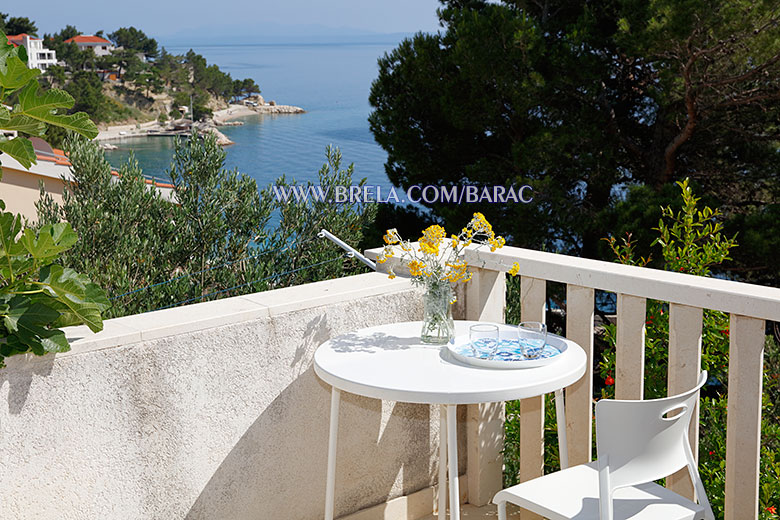 apartments Bara�, Brela - balcony