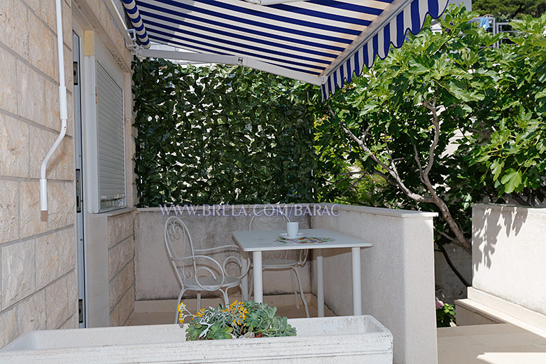 apartments Bara�, Brela - balcony