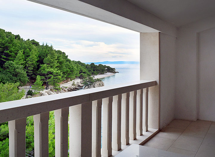Apartments Brelasunshine, Brela - sea view from balcony