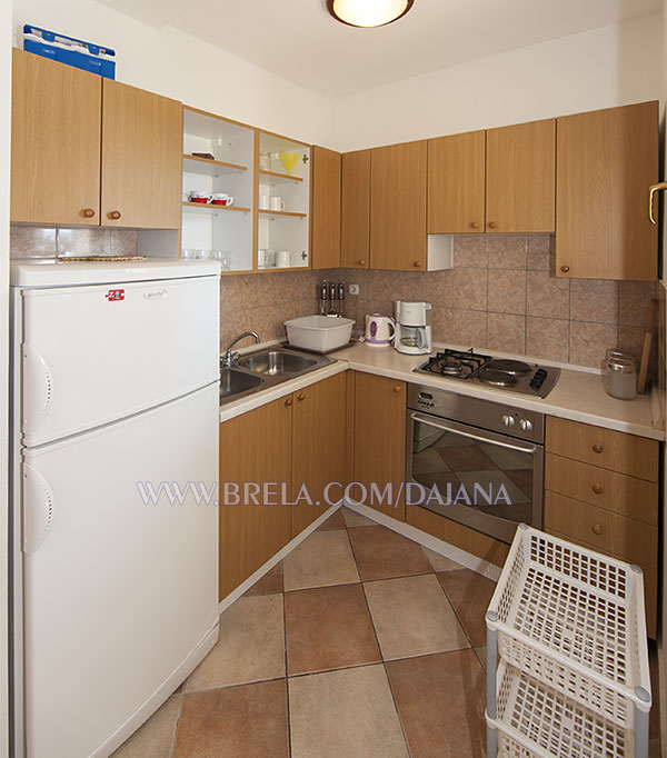 K&uuml;che - Appartement Dajana, Brela, Kroatien