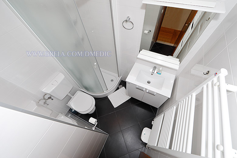 apartments Medi�, Brela - bathroom