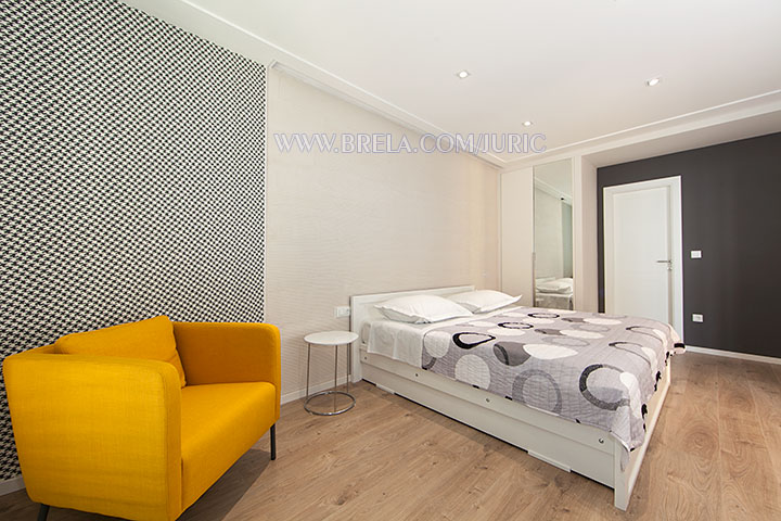 Apartments Juri�, Brela Soline - Schlafzimmer