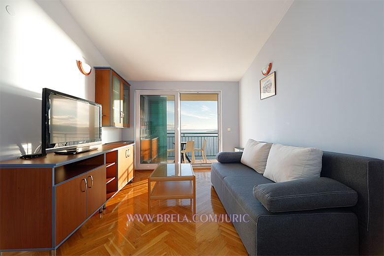 apartments Juri�, Brela - living room