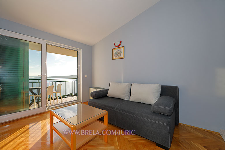 apartments Juri�, Brela - living room