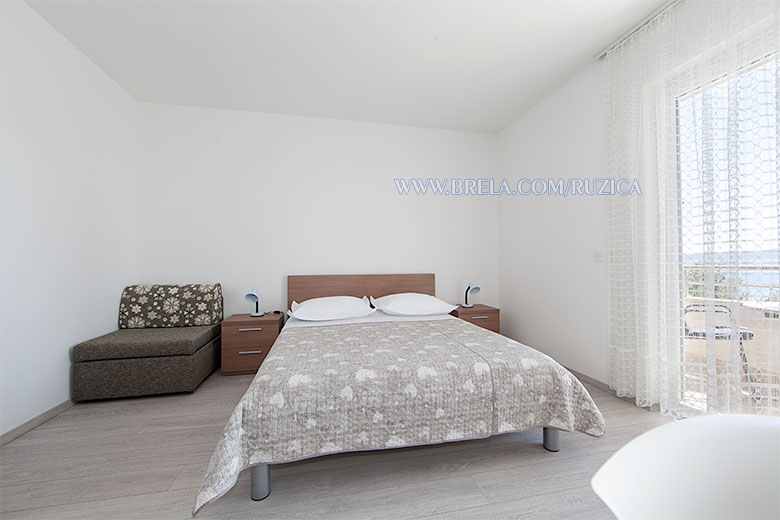 apartments Ru�ica �ami�, Brela - bedroom