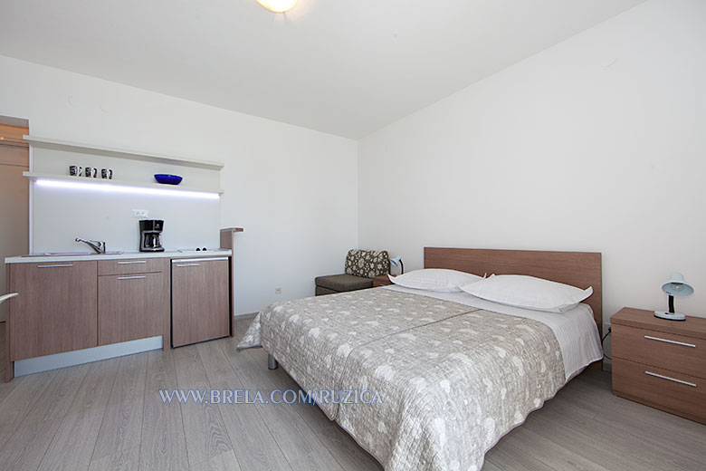 apartments Ru�ica �ami�, Brela - bedroom