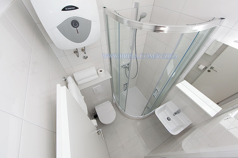 apartments Ru�ica �ami�, Brela - bathroom