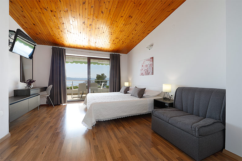 apartments Ru�ica, Brela - bedroom