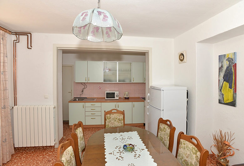 Apartments Škrabić, Brela - dining room, kitchen