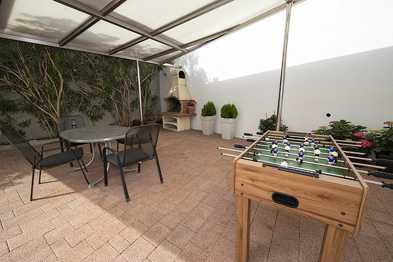 Apartments Škrabić, garden grill