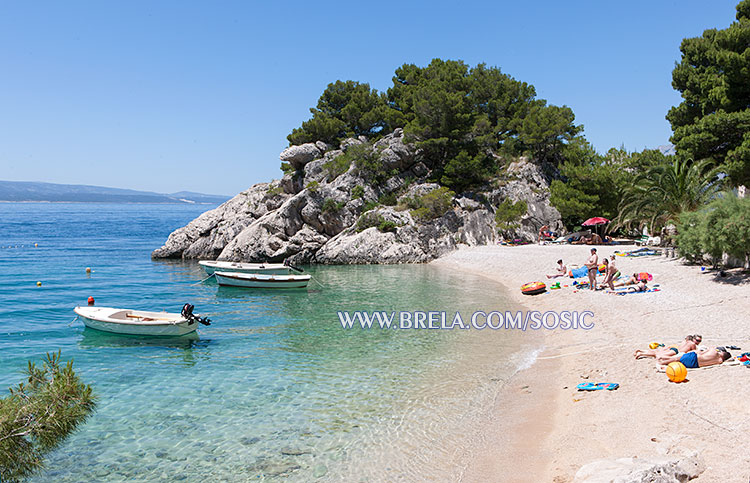 Brela Podra�e - natural lonely beach