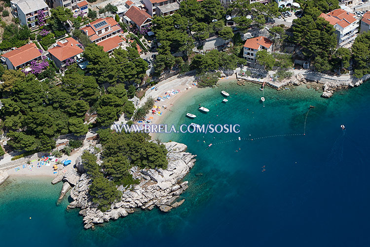 Brela Podra�e, beautiful semi hidden beach