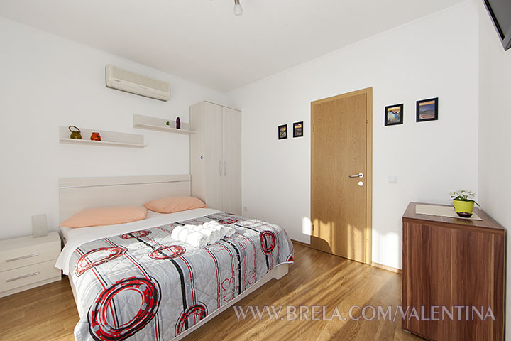 apartments Valentina, Brela &Scaron;�it - second bedroom