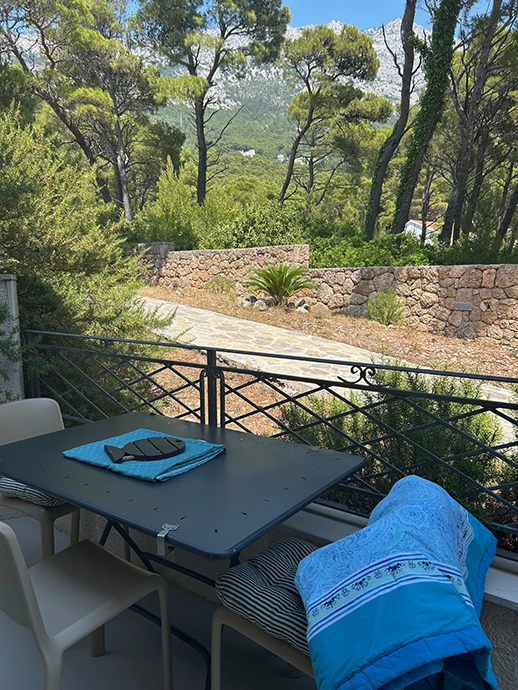 Apartment Romance, Brela - terrace