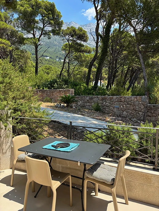Apartment Romance, Brela - terrace