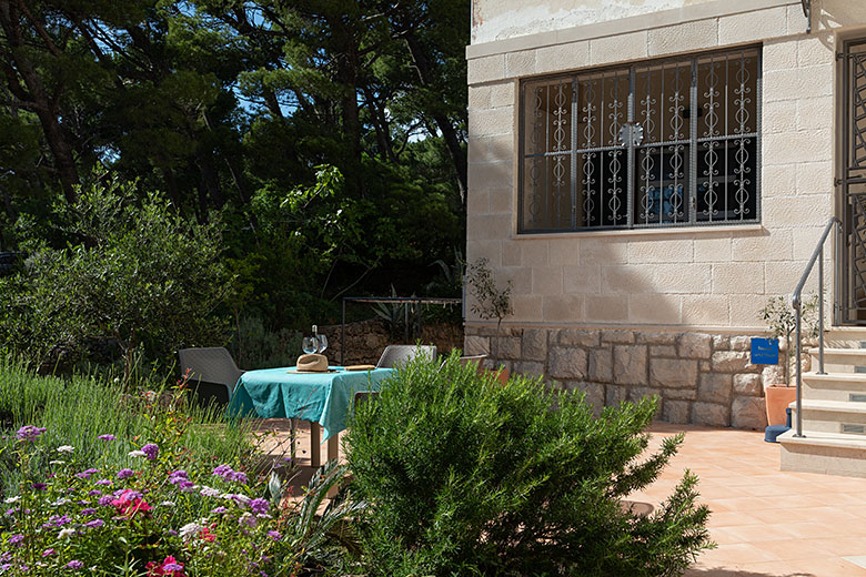 Vila Ru�a, Brela - entrance